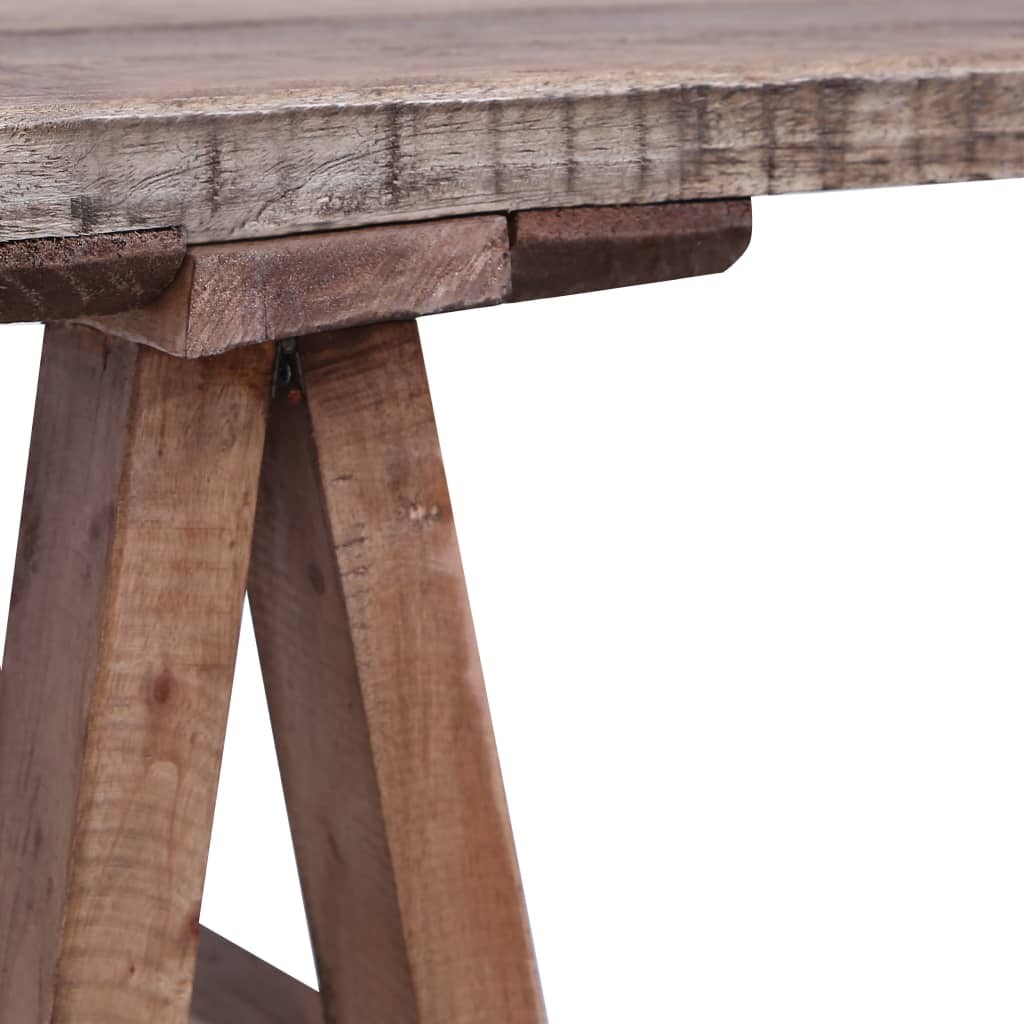Writing Desk 116x55x80 cm Solid Reclaimed Wood